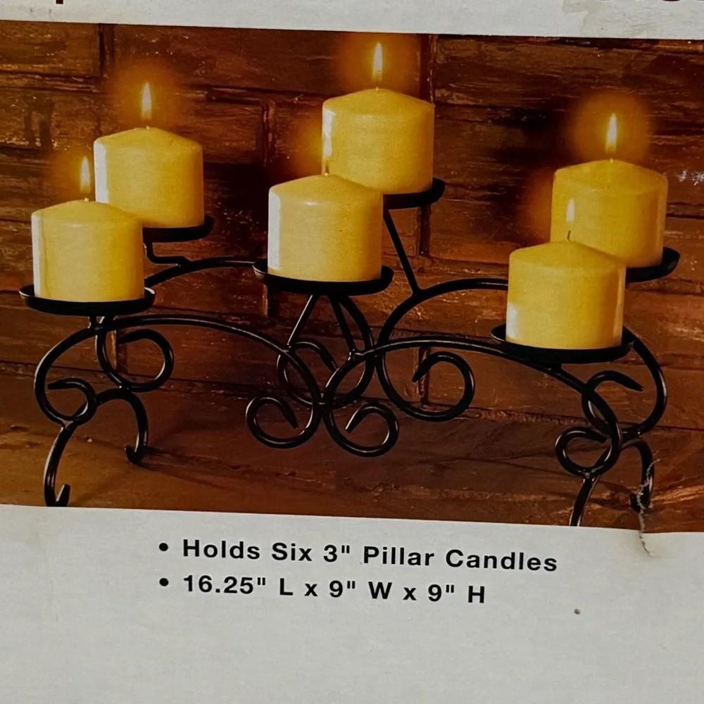 Tiered 6 Candle Holder